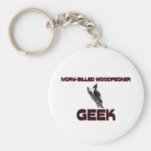 Ivory-Billed Woodpecker Geek Keychains