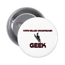 Ivory-Billed Woodpecker Geek Pin