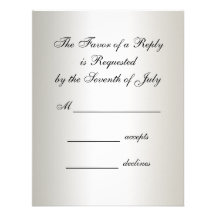 Ivory Black Tie Damask Wedding Invitations