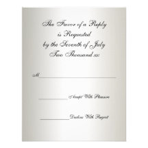 Ivory Black Tie Damask Wedding Invitations