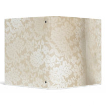 Ivory Bride Vinyl Binders