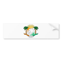 Ivory Coast coat of arms Bumper Sticker
