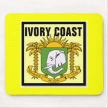 IVORY COAST.(Côte d'Ivoire) T-Shirt And etc Mouse Pad