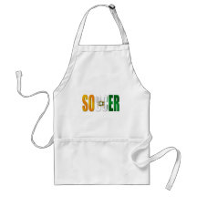 Ivory Coast Soccer logo football fans gifts Aprons