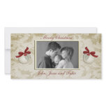 Ivory Holly Photo Card