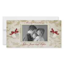 Ivory Holly Photo Card