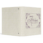 Ivory Lace Recipe Binder