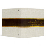 Ivory Lace Wedding Planner binders