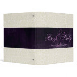 Ivory Lace with Ribbon Wedding Planner