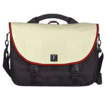 Ivory Off-White Solid Colour Background Template Laptop Shoulder Bag