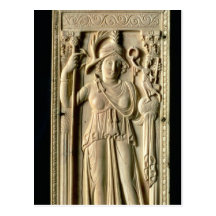 Ivory relief tablet post cards