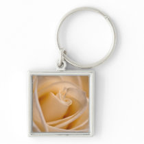 Ivory Rose Keychain