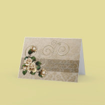Ivory Roses Wedding cards