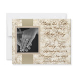 Ivory Save the Date Announcement