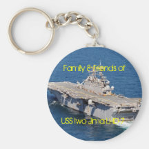 iwo, Family & Friends of, USS Iwo Jima LHD-7 Key Chain