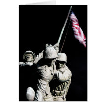 Iwo Jima Memorial Greeting Card