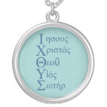 IXOYE Acronym - Blue Personalized Necklace
