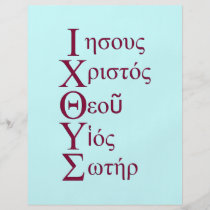 IXOYE Acronym - Red flyers