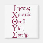 IXOYE Acronym - Red Fridge Magnet