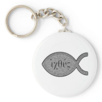 IXOYE Fish - Stone Effect Keychain
