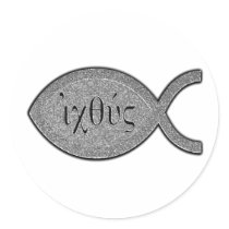 IXOYE Fish - Stone Effect Stickers