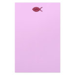 IXOYE Greek Text - Red Parchment Customized Stationery