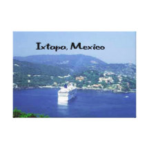Ixtapa, Mexico Stretched Canvas Prints