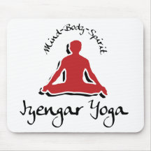 Iyengar Yoga Gift Mousepads