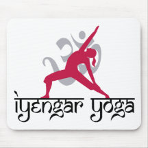 Iyengar Yoga Pose Mousepads