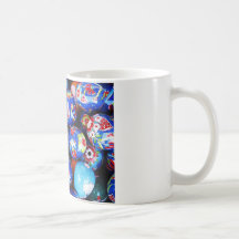 Iznik Design Ceramic Eggs Coffee Mug