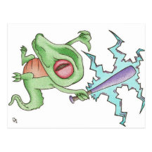 Izumi the Gator Post Card