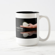 J2 Marketing ceramic mug with company logo & photo