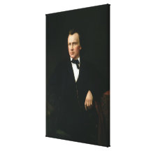 J. Brahms, c.1860 Stretched Canvas Prints