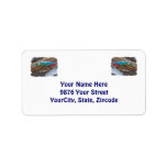 J & H "WIG LIT" Vintage Saltwater Lure Items Custom Address Labels