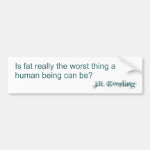 J.K. Rowling Bumper Stickers
