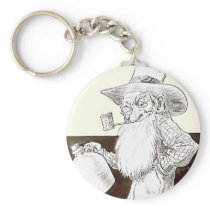 J P Bernard Moonshiner (Sepia) Keychains