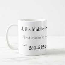 J.R's Mobile Service Coffee Mug