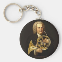 J.S. Bach with Horn Keychains