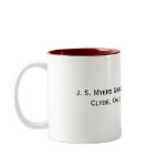 J. S. Myers Grocery, Clyde, Ohio mugs
