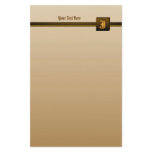 J – Superb Customizable Monogram Stationery