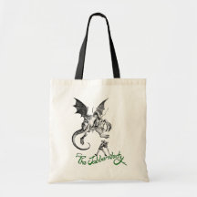 jabberwock canvas bag