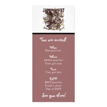 Jabberwocky Carnivale Style Custom Invite