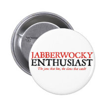 Jabberwocky Enthusiast Pinback Button
