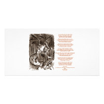 Jabberwocky Poem by Lewis Carroll Photo Greeting Card