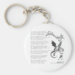 Jabberwocky Poem Key Chain