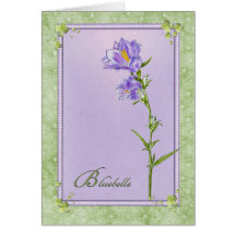 Jacinthes des bois carte