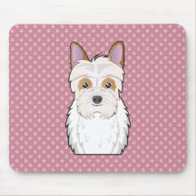 Jack-a-poo Cartoon Mousepads