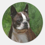 Jack and Amby Round Sticker