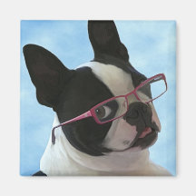 Jack en verres magnets pour réfrigérateur