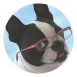 Jack in Glasses Sticker